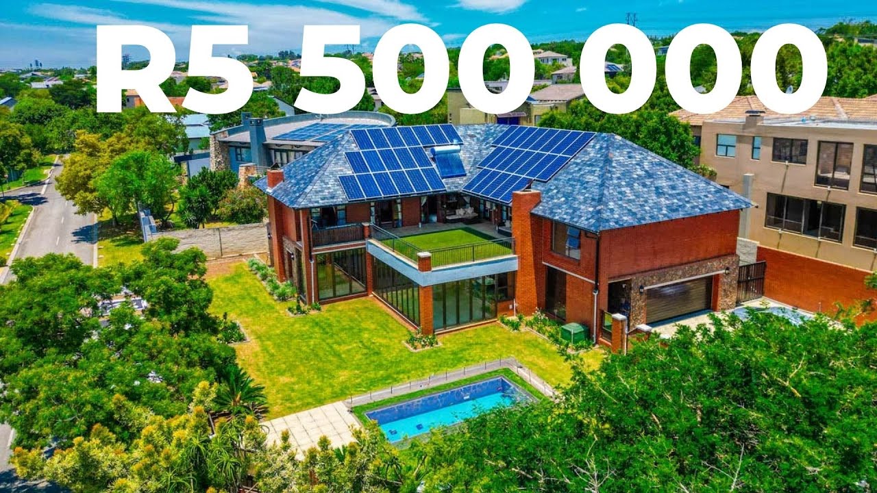Inside a R5,500 000 home in Johannesburg, South Africa.