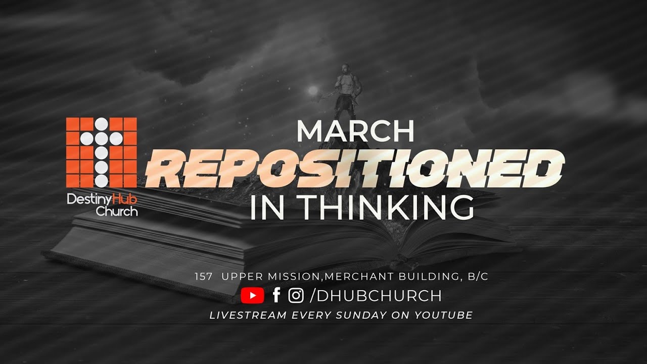 Reposition in Thinking ~ March 08 With Pst Gaga