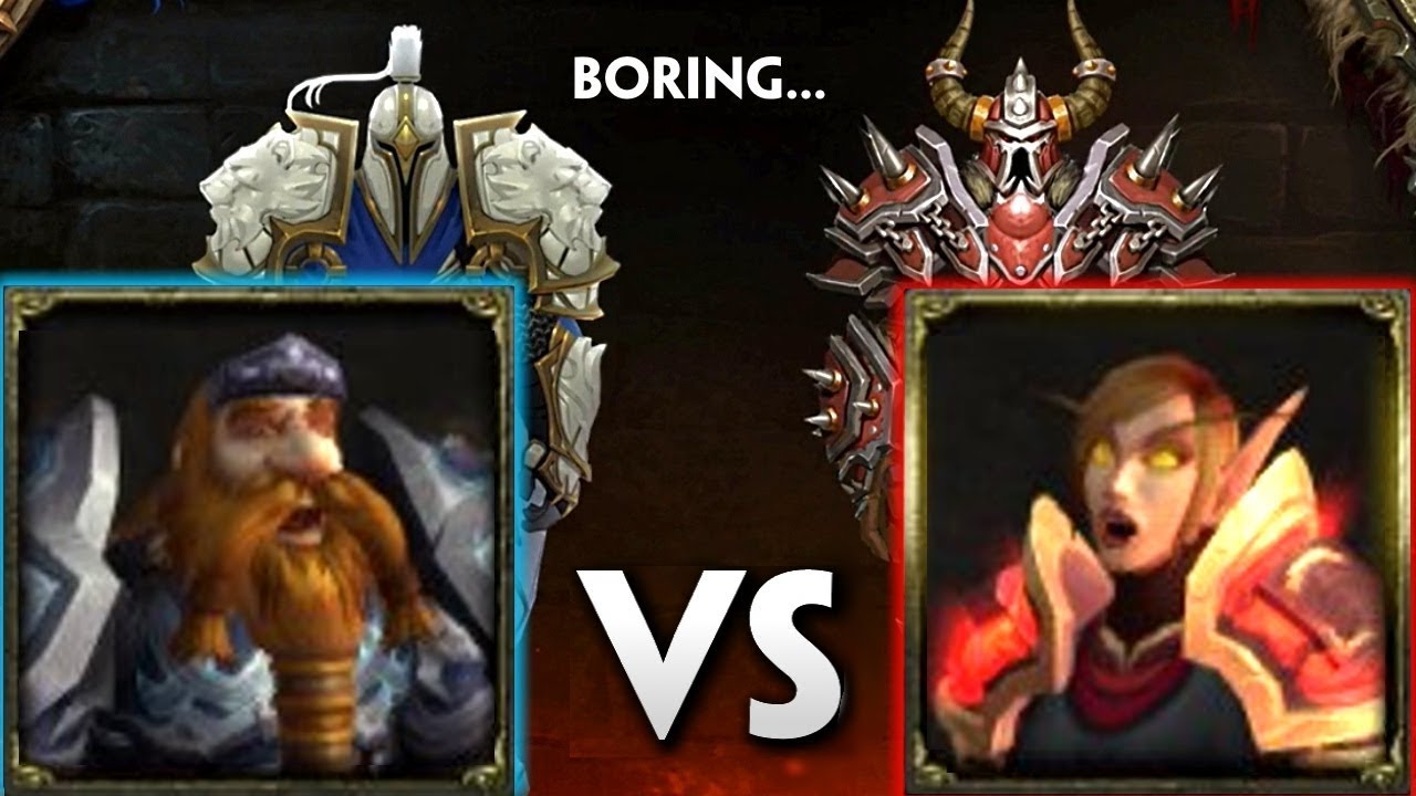 Muradin vs. Lady Liadrin (Alliance) - Swollen Horde Arses! (WOW BFA)