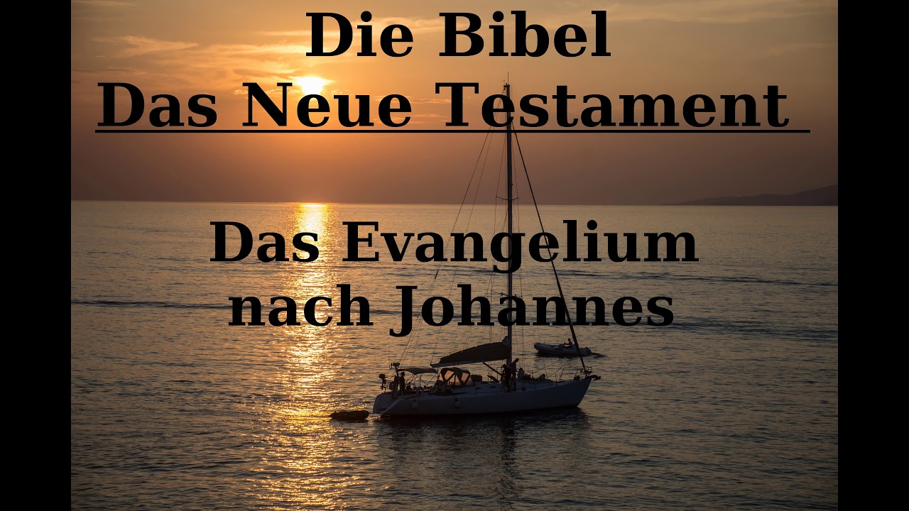 Die Bibel Das neue Testament Das Evangelium nach Johannes