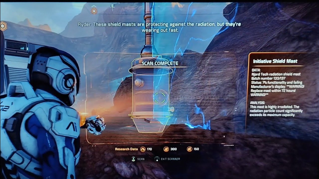 Mass Effect Andromeda Gameplay Xbox Series X Eos Exploration #masseffect