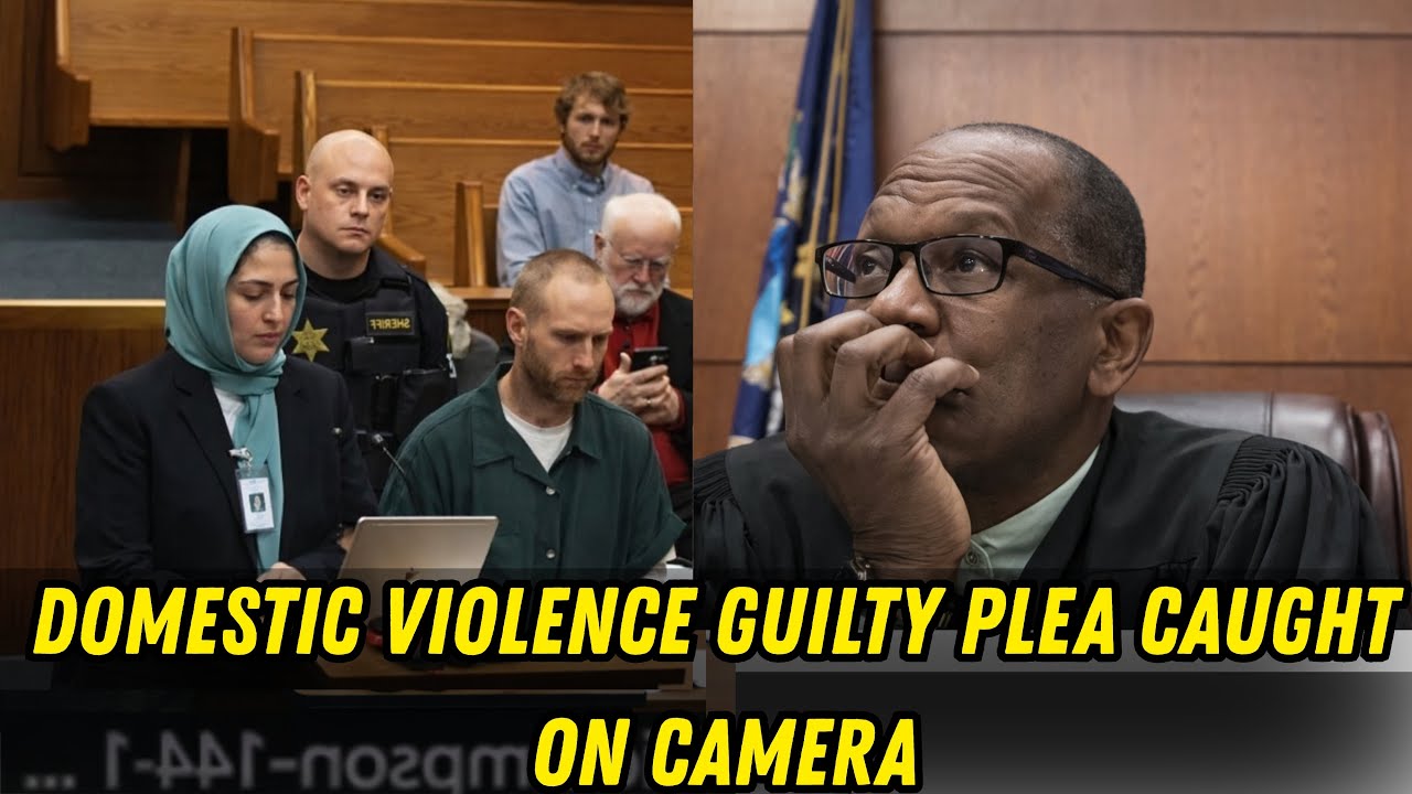 Domestic Violence Guilty Plea Caught on Camera | Courtroom Breakdown