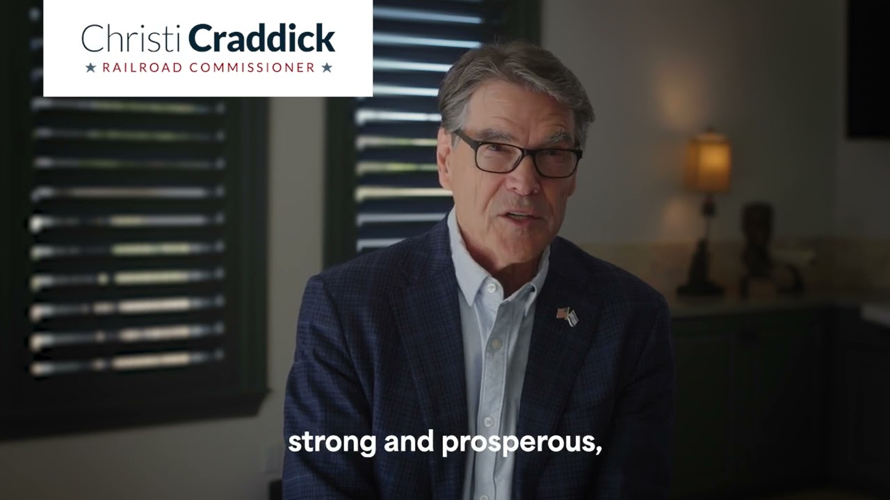 Governor Perry Endorses Commissioner Christi Craddick!