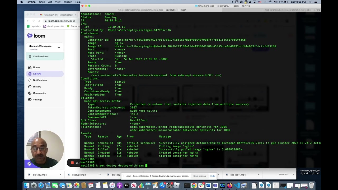 CKA LAB 14 (Kubernetes Certification) Use kubectl replace command to change a running deployment