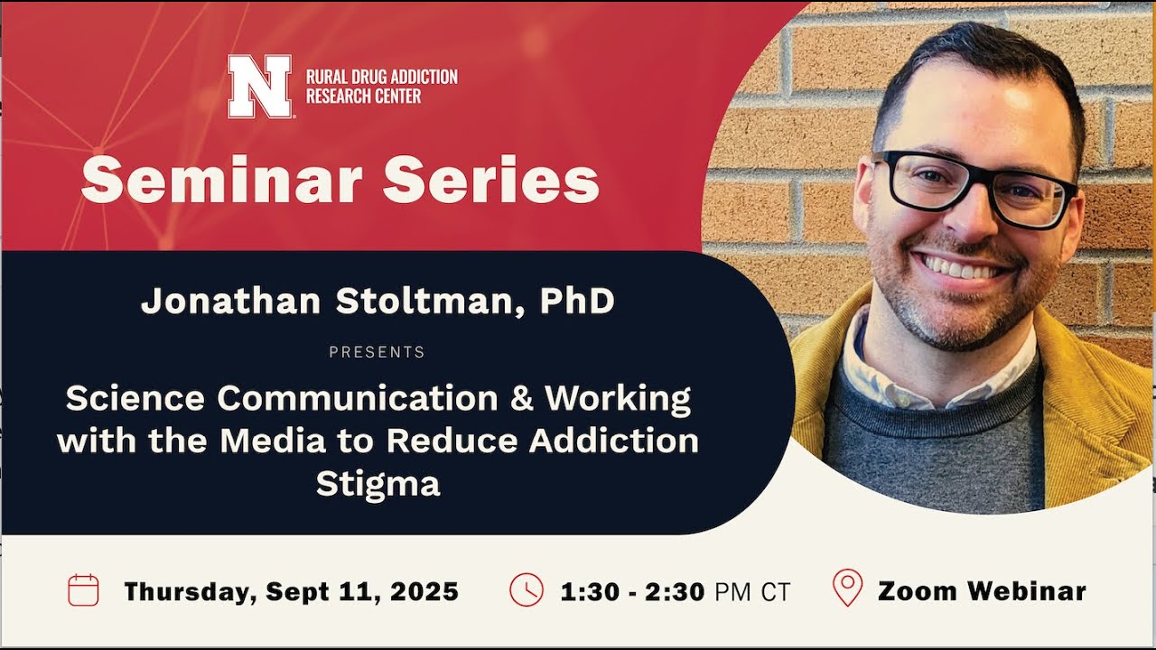 Science Communication & Working with the Media to Reduce Addiction Stigma | Dr. Stoltman
