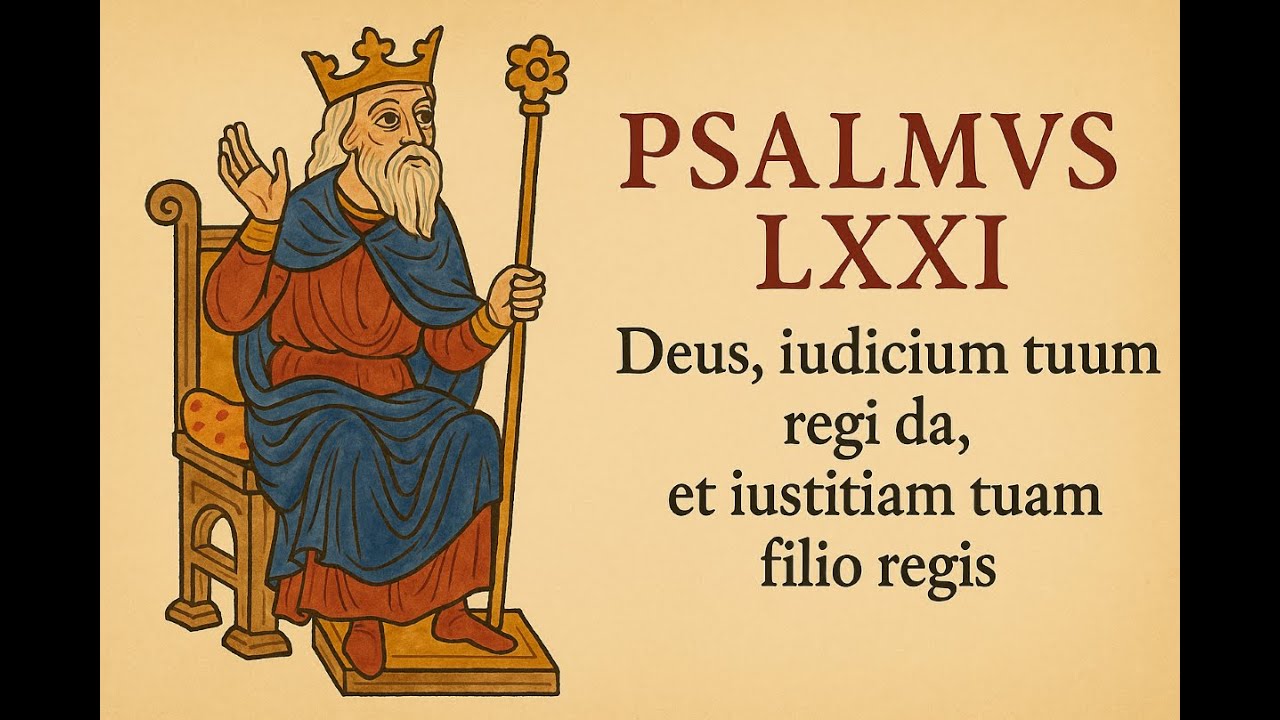 Psalm 71 | Sung in Latin (Vulgate Bible)