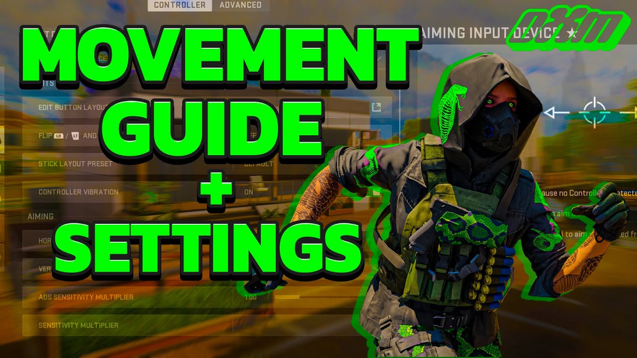 the ULTIMATE MOVEMENT Guide to Move like the Pros in MW2 + Settings