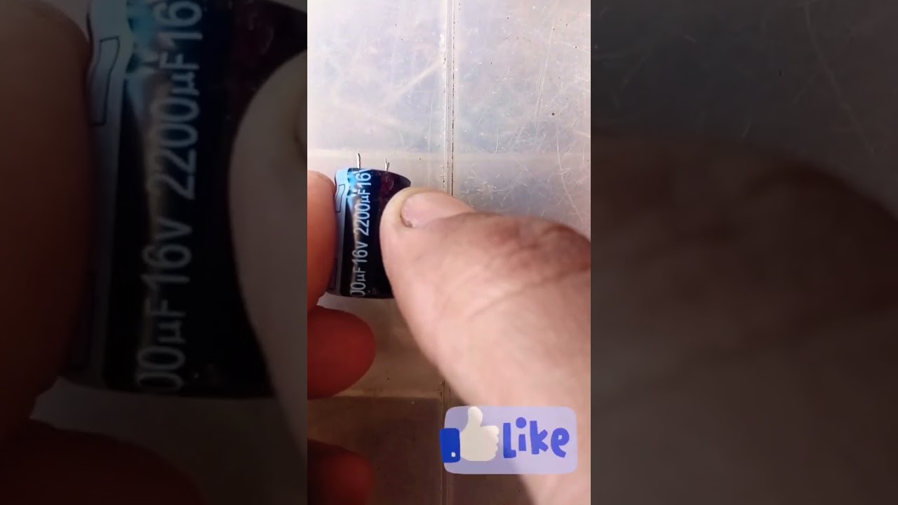 reemplazo de un condensador el&eacute;ctrico #electronica #tutorial #reparaci&oacute;n #electrical #repair