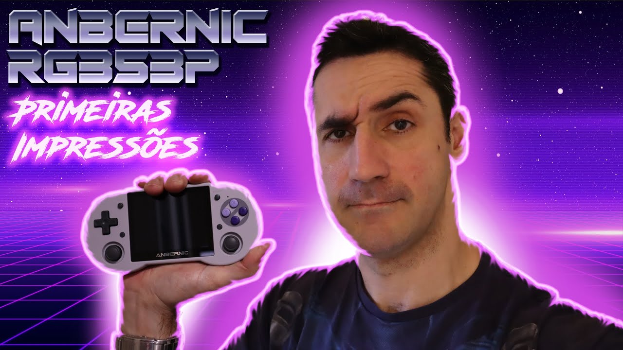 Anbernic RG353P: Primeiras Impressões Desse Console Portátil Super Nostálgico! A Anbernic Acertou?