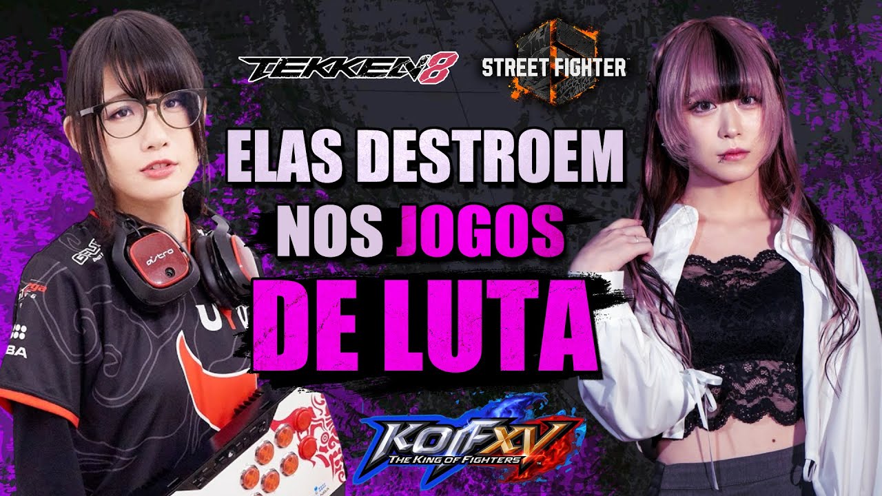 AS GAROTAS MAIS INSANAS DOS JOGOS DE LUTA