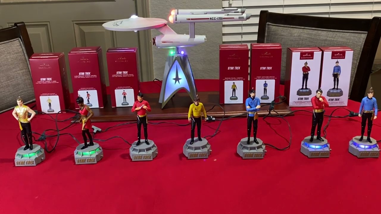 Star Trek Hallmark Ornaments All 7 Mirror-Mirror Universe!