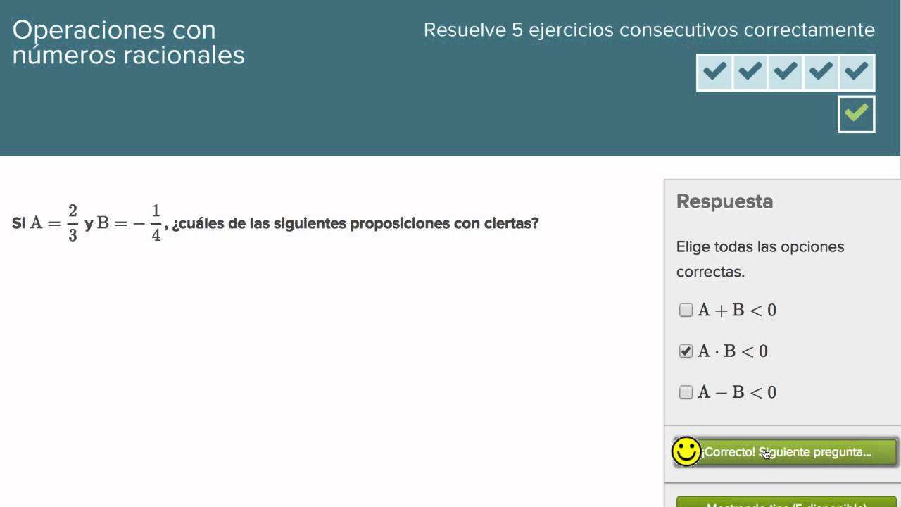 Pensando un poco sobre si una expresión es positiva o negativa