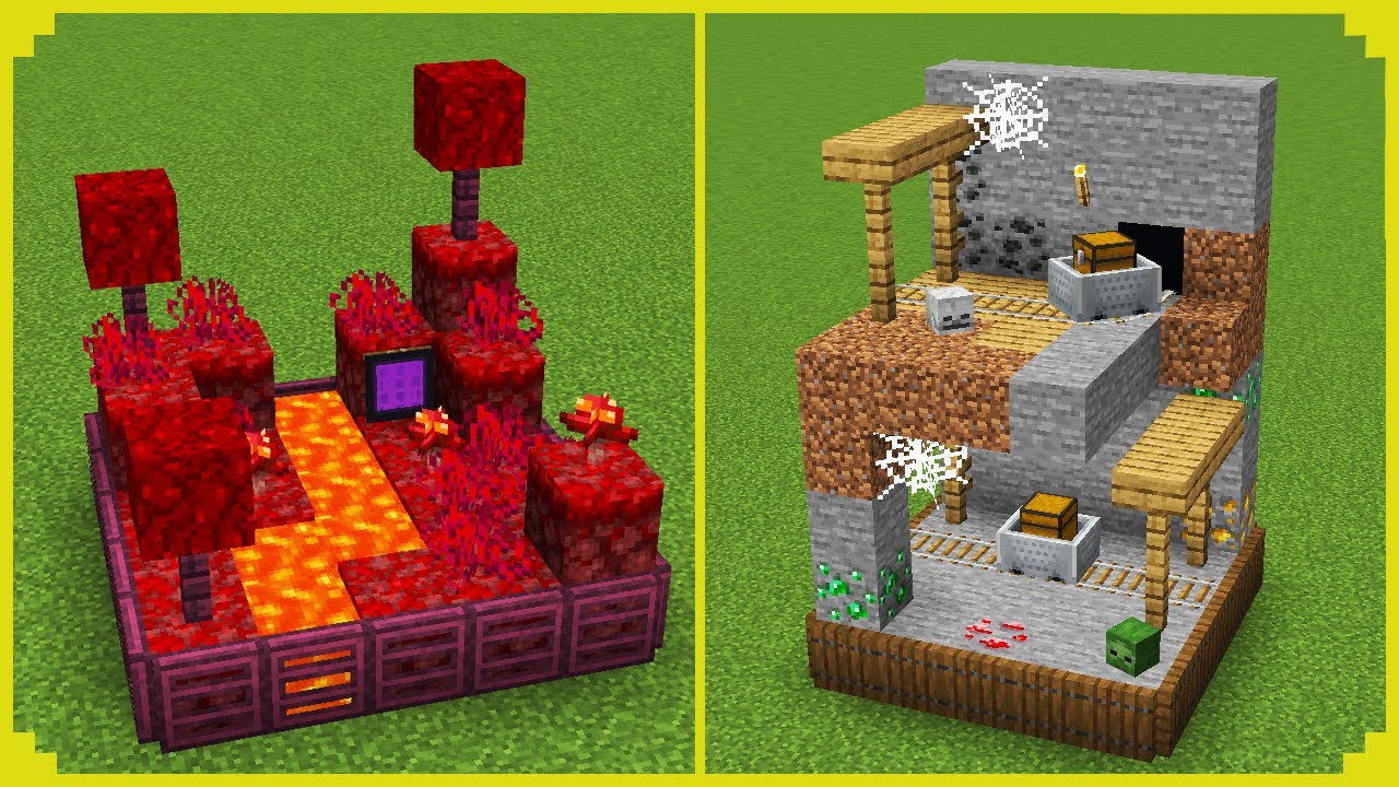 🦊5 MINI BIOMAS no MINECRAFT