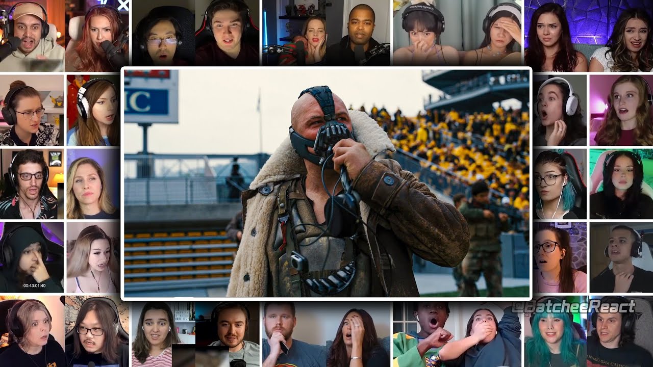 Bane’s Stadium Speech | The Dark Knight Rises (2012) Reaction Mashup