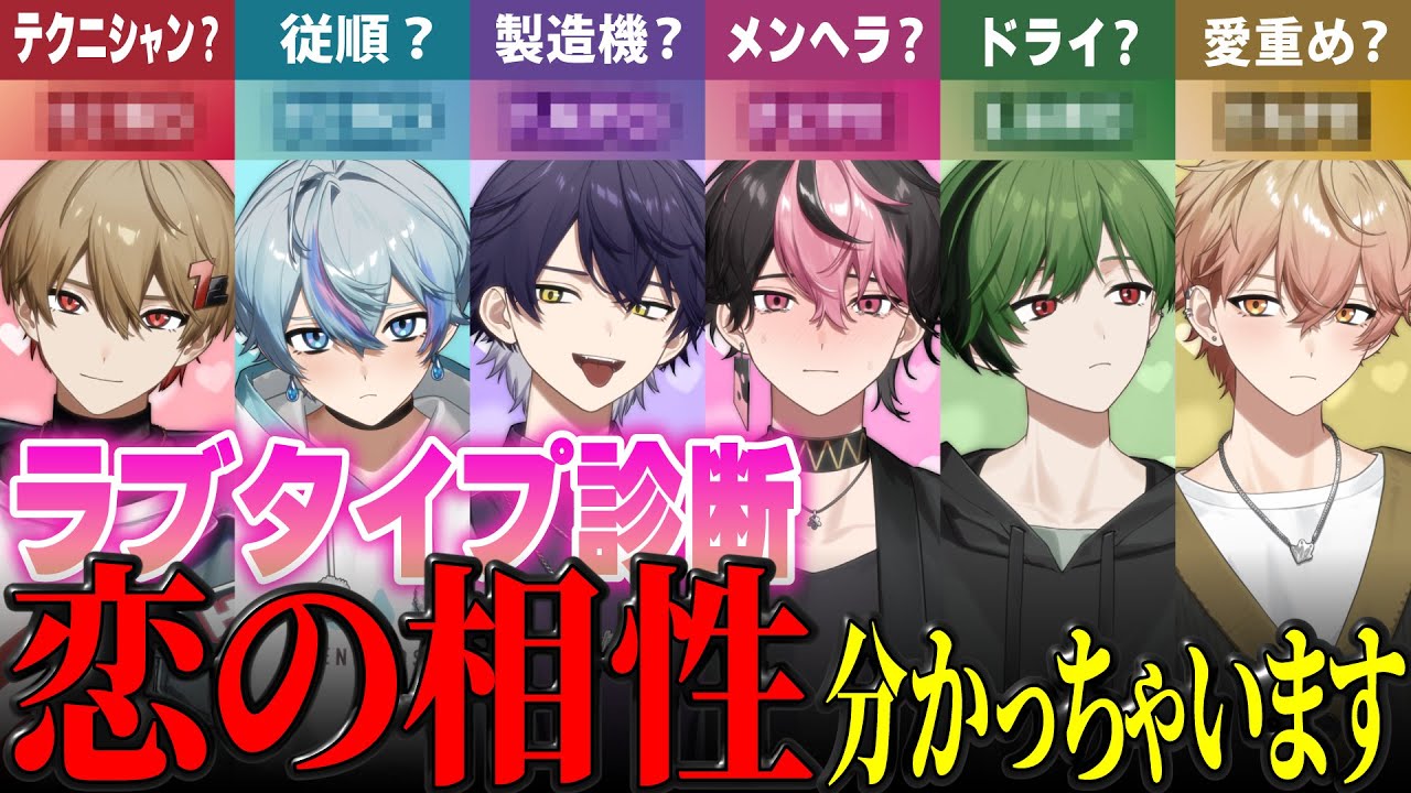 【恋愛版MBTI】話題のラブタイプ診断で相性最高の相手を見つけました。