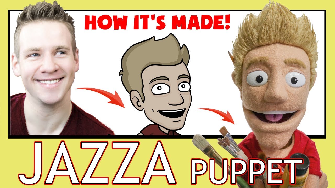 How I Made a Puppet of Jazza!