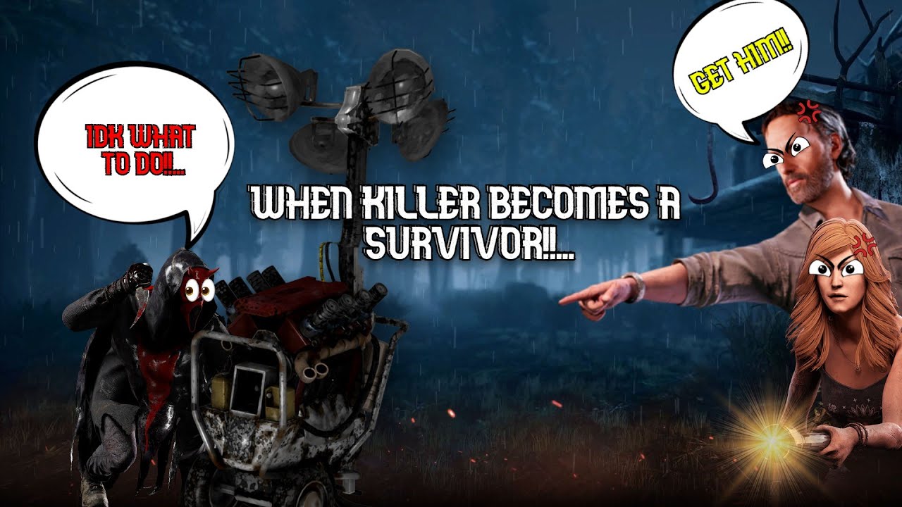 When a KILLER MAIN plays SURVIVOR?!?... | Dead by Daylight