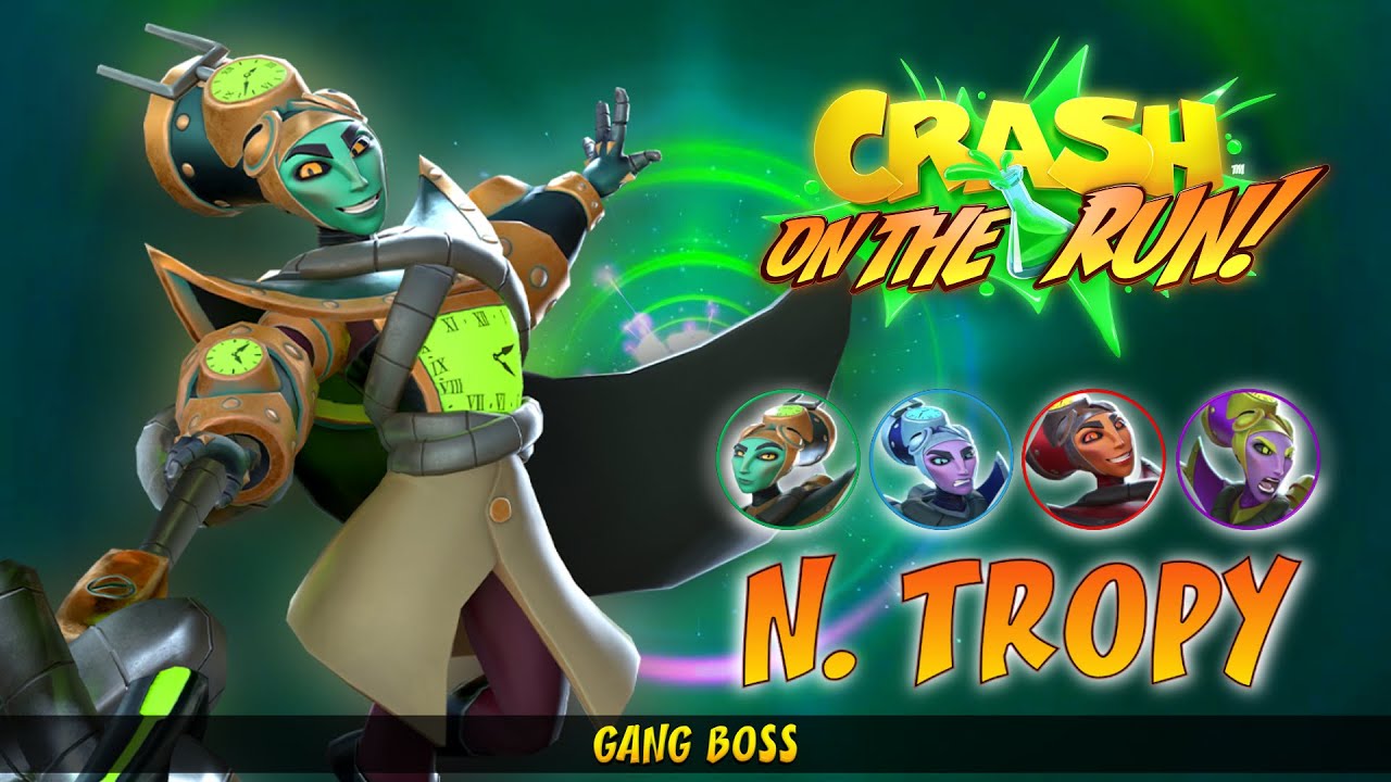 Crash Bandicoot: On The Run! OST - N. Tropy