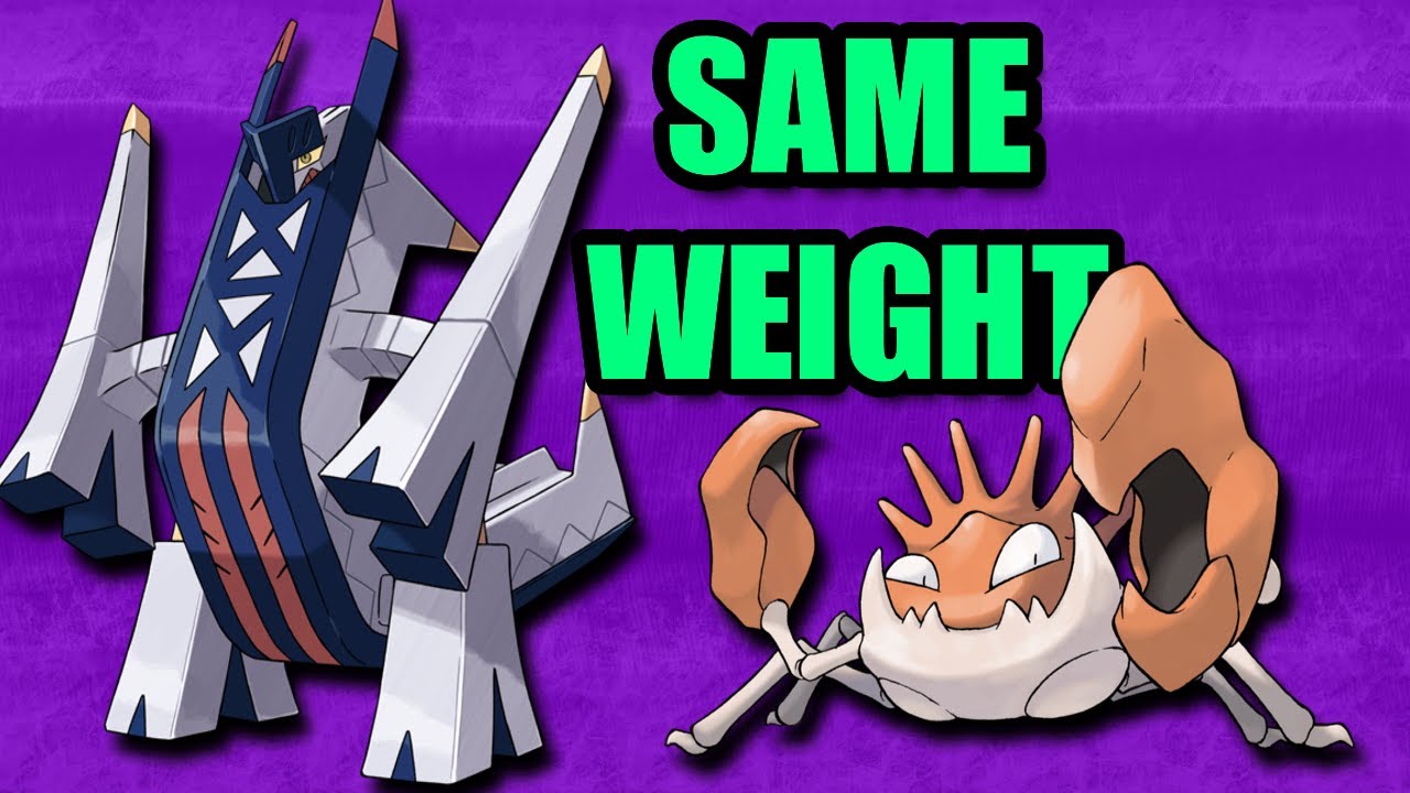 Pokemon Weights Make ZERO Sense