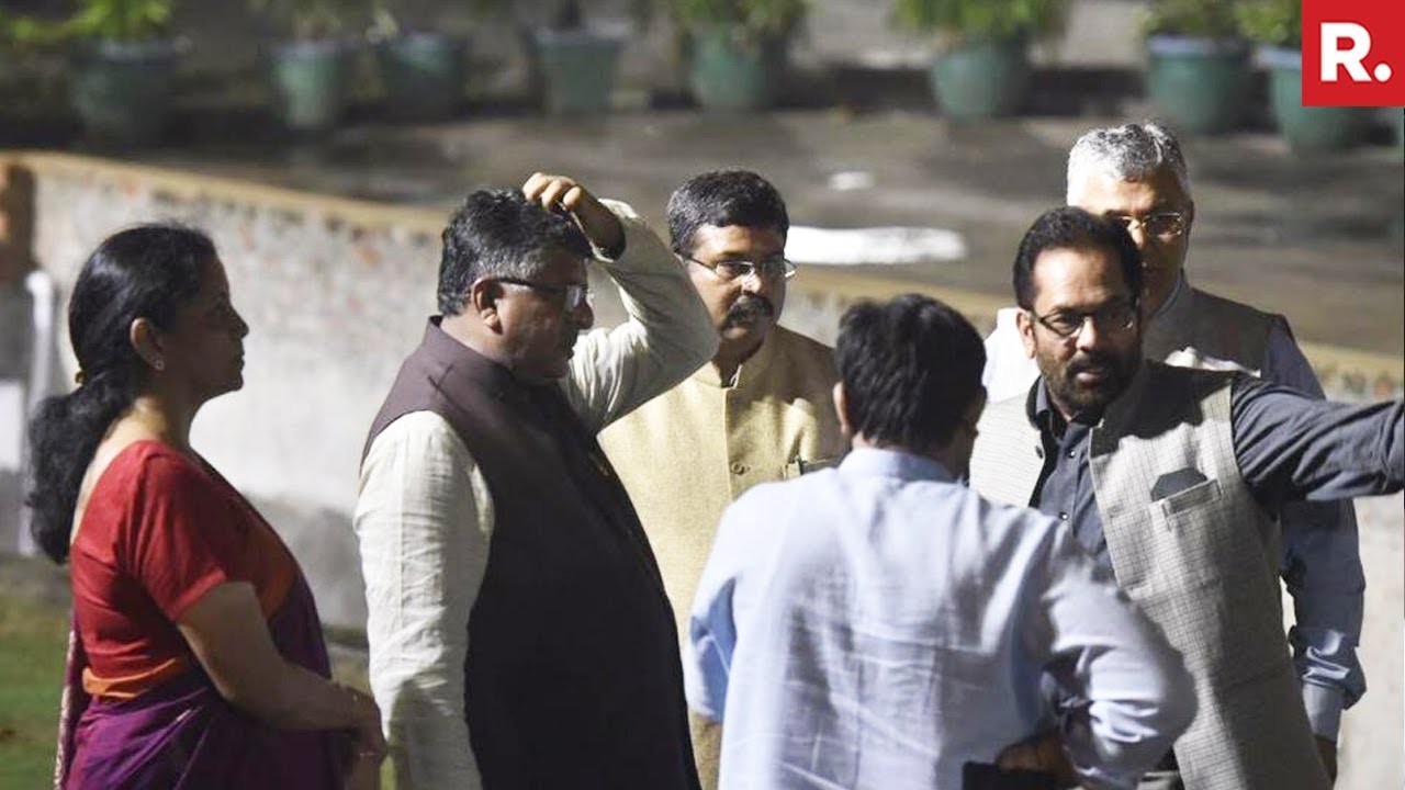 BJP Delegation Leaves From The Office Of The Election Commission Of India