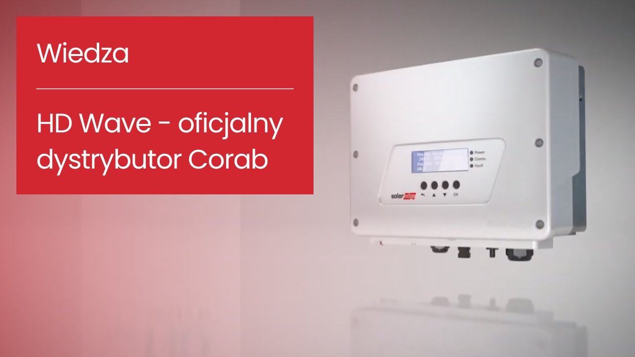 HD Wave falownik inwerter SolarEdge  - oficjalny dystrybutor Corab