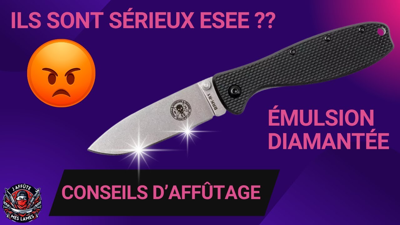 AFFÛTAGE POLI MIROIR DU ESEE ZANCUDO SUR TSPROF K03 - STROPPY STUFF