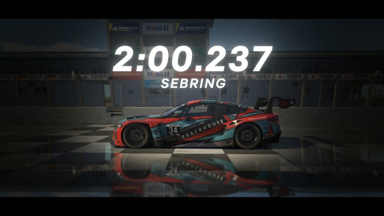 İracing Sebring Hotlap | BMW M4 GT3 EVO | With Baseline Setup