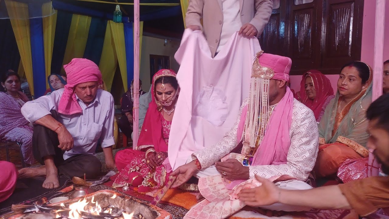 ||Dogra Culture Tradition wedding || Reasi Di Marriage || Prinka Lifepartner Ravi || New emotional 😭