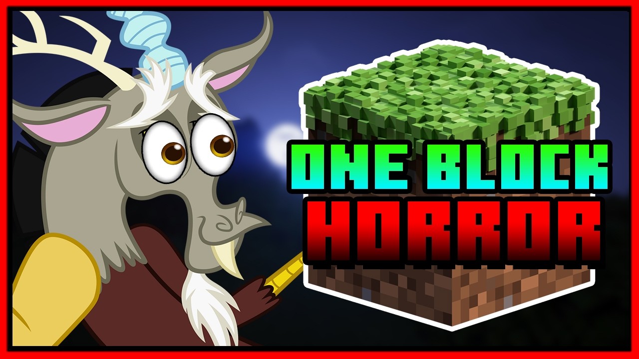 STREAM DE TERROR 💀 SOLO VALIENTES 🗿 CUANTO MIEDITO 😱 | Minecraft One Block Horror #1