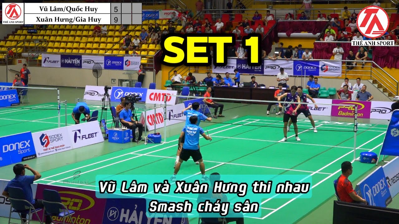 Vũ Lâm và Xuân Hưng thi nhau smash cháy sân | THẾ ANH SPORT