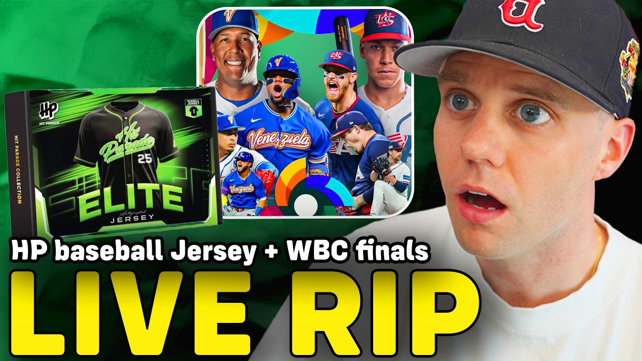 LIVE RIP: WORLD BASEBALL CLASSIC! & AUTO BASEBALL JERSEYS