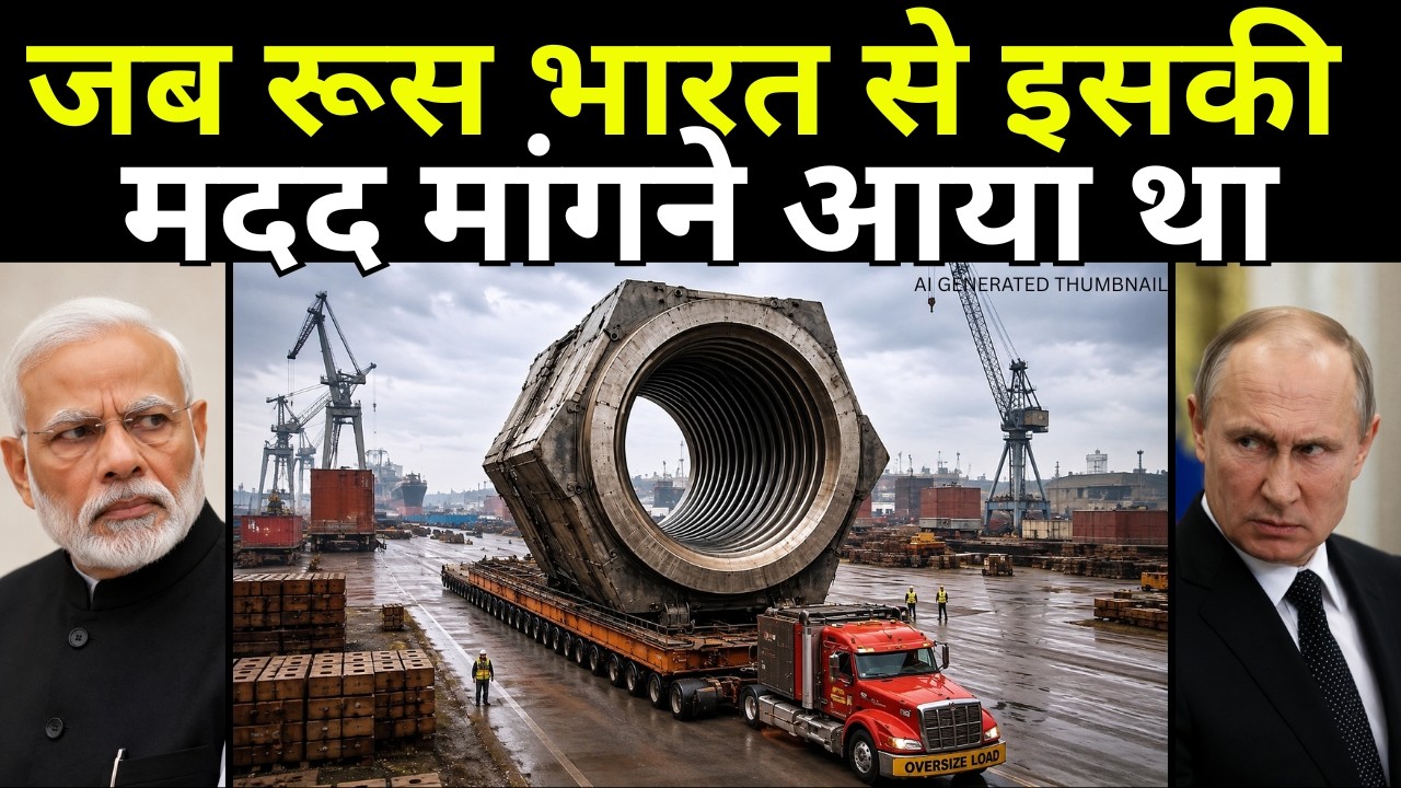 When Russia Needed India's Help For This Desperately  भारत की मदद के बिना रूसी फैक्ट्री बंद पड़ जाती