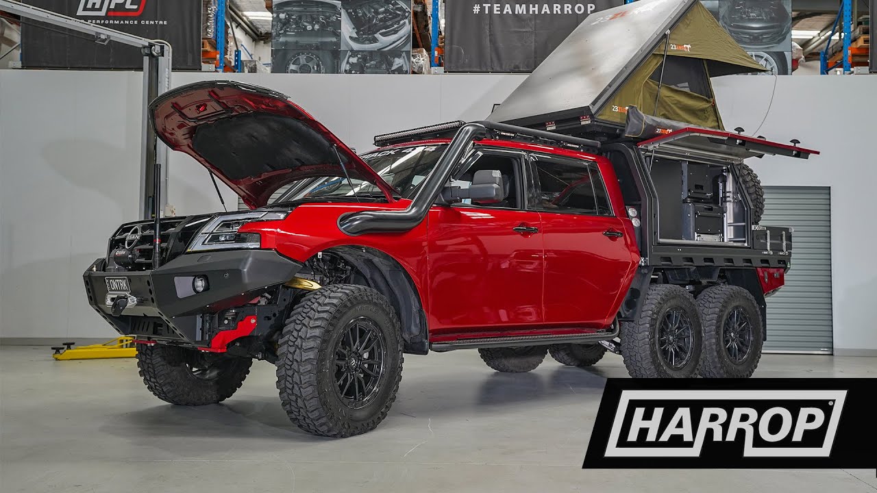6x6 Y62 Nissan Patrol | Harrop Supercharged