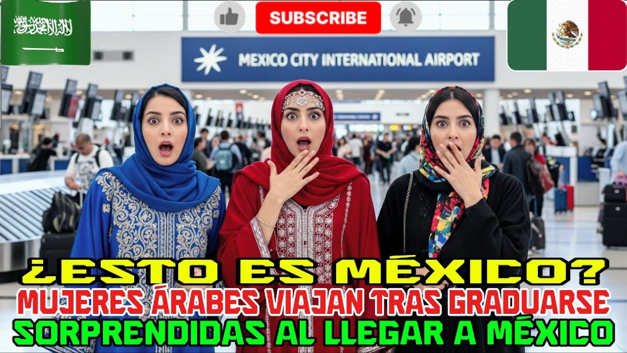 Mujeres árabes quedan impactadas al descubrir el verdadero México 😱