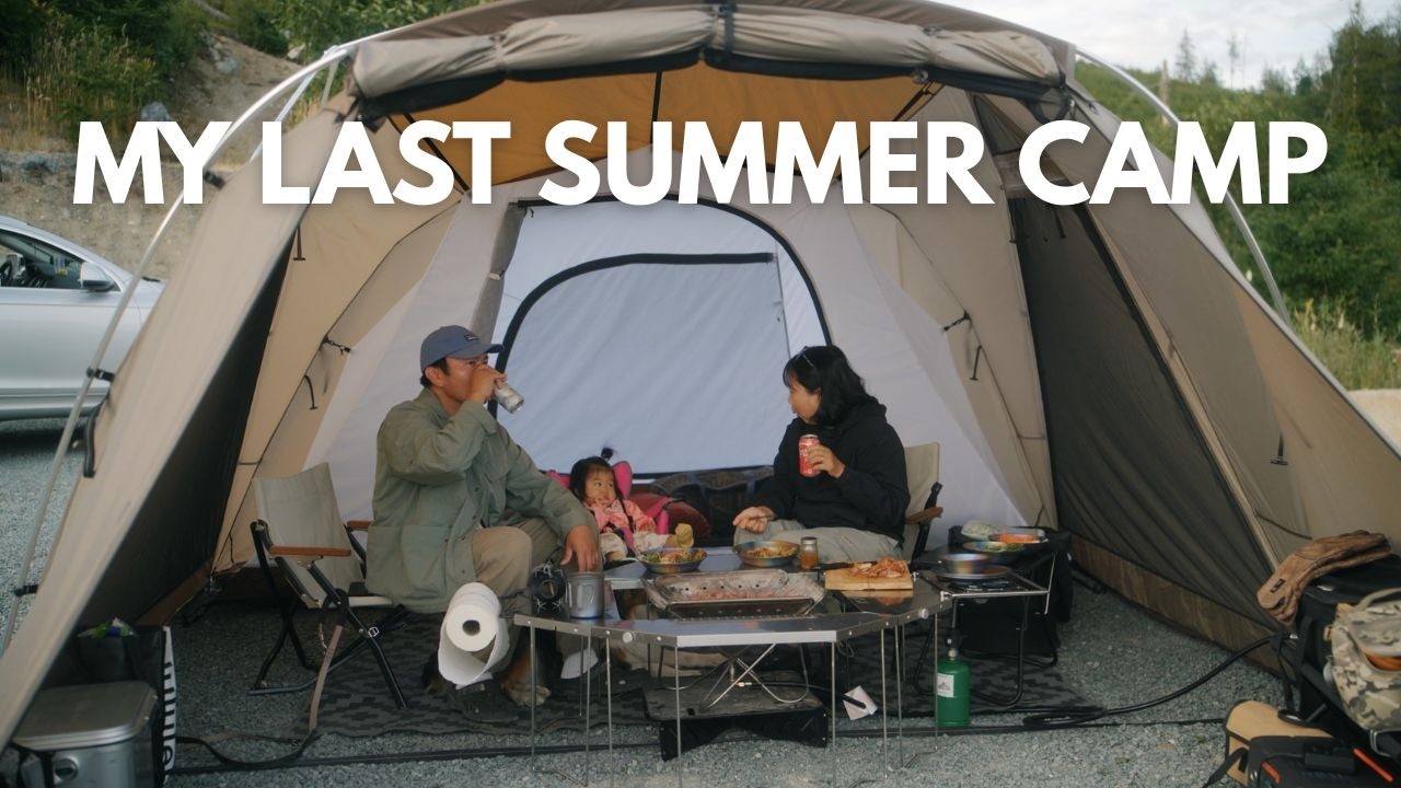 My last camping trip before going to Korea & Japan | TST R002 ebike | Zutto