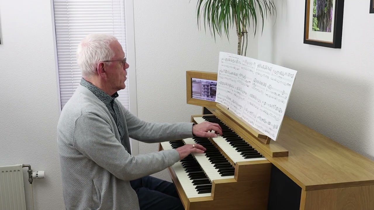 Leo Terlouw speelt Herzlich tut mich verlangen - J.S. Bach (transcriptie deel 1 uit Cantate BWV 161)
