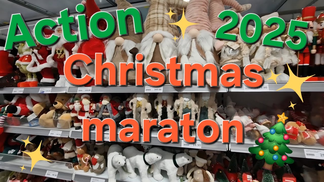 Action opět překvapil/ Vánoční výzdoba snů ✨️Christmas marathon 2025 ✨️