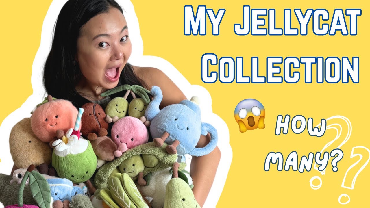 🧸 MY ENTIRE JELLYCAT PLUSH COLLECTION 2025 | 50+ Amuseables 😱Comparisons and Favorites