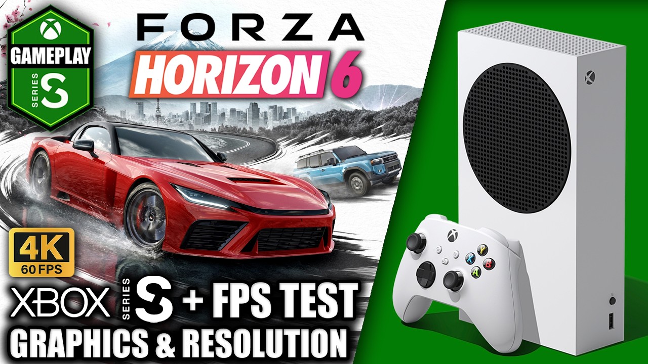 Forza Horizon 6 - Xbox Series S Gameplay + FPS Test