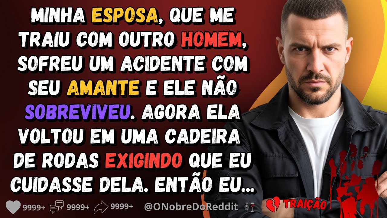 🗿🍷A história de um homem que foi traído e abandonado por sua esposa, que voltou meses depois.