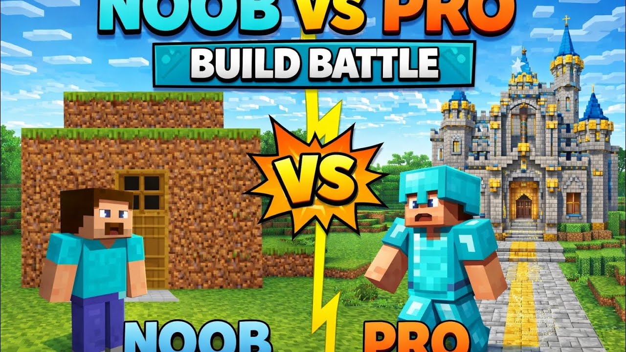 Minecraft Build Battle! 🔥 Who Wins?