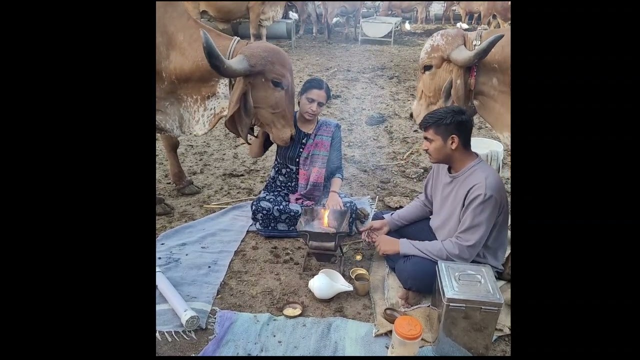 Gaumata Blessing while doing Yagy @girgaujatan