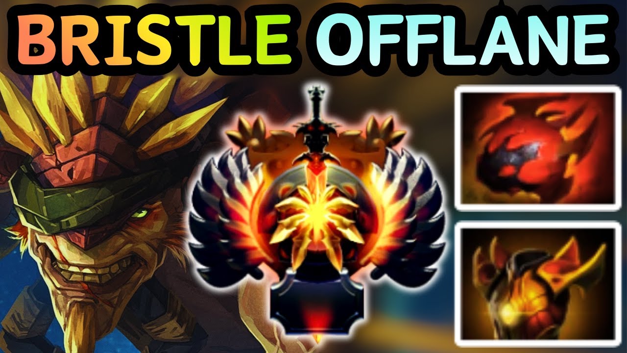 🔥 NEW PATCH 7.40 BRISTLEBACK OFFLANE DAMAGE DOES NOTHING | DOTA 2 GAMEPLAY 🔥