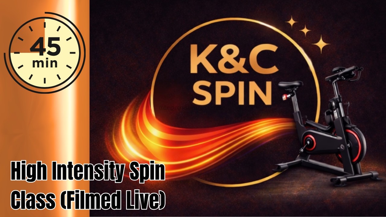 45 Minute Spin Class 🔥 High Intensity Indoor Cycling Workout |  (RECORDED LIVE)
