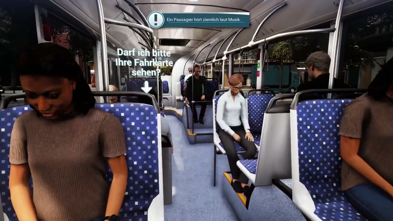Bus Simulator 18 | Realistic Driver POV & FOV + Beam Eye Tracking (No Commentary)