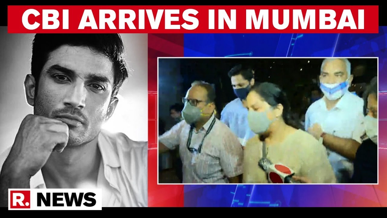 Sushant Death Case: CBI Officials Arrive In Mumbai
