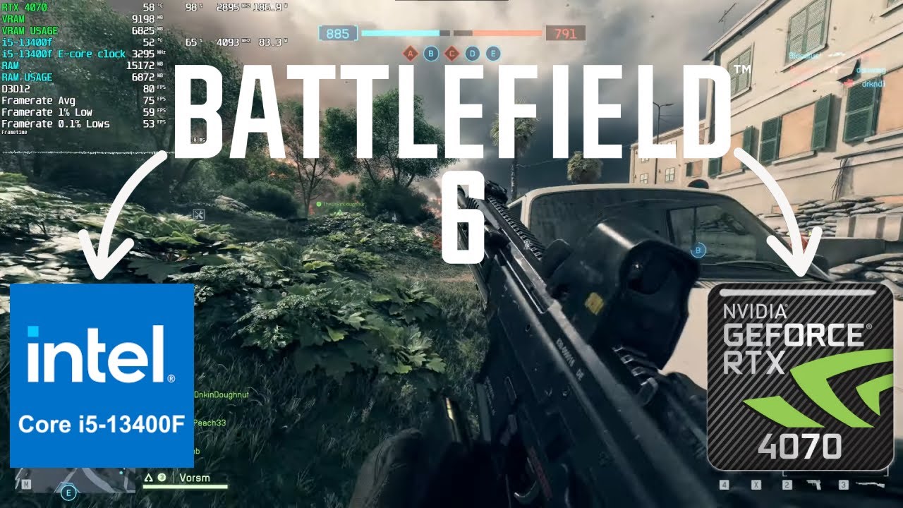 Bad Battlefield 6 Gameplay Disguised As RTX 4070 Benchmark