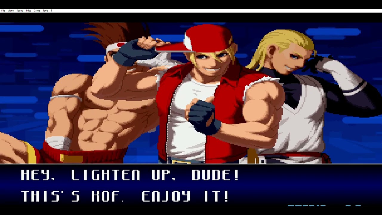 The  King of Fighters 2002 - Fatal Fury Team - NEO GEO