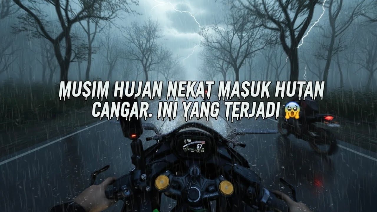 Perjalanan Pulang Paling Menegangkan… Hujan, Kabut, dan Hutan Cangar yang Mencekam 😰