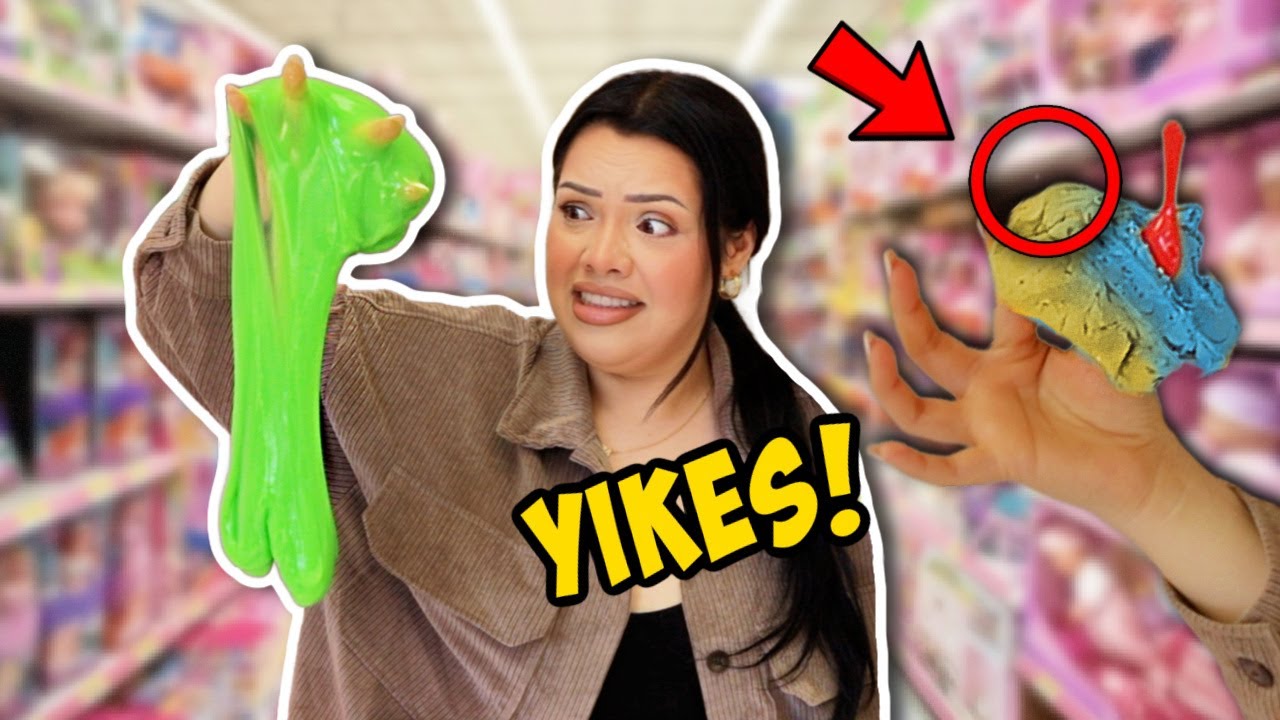 I TRIED STORE BOUGHT SLIME 🫣